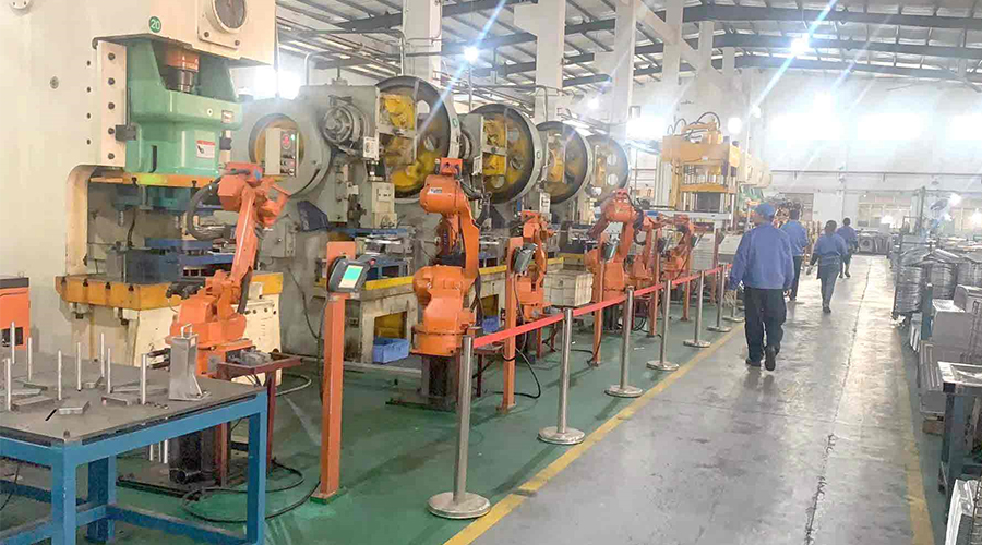揭秘金環電器滾筒干衣機沖壓自動化生產是如何進行的？